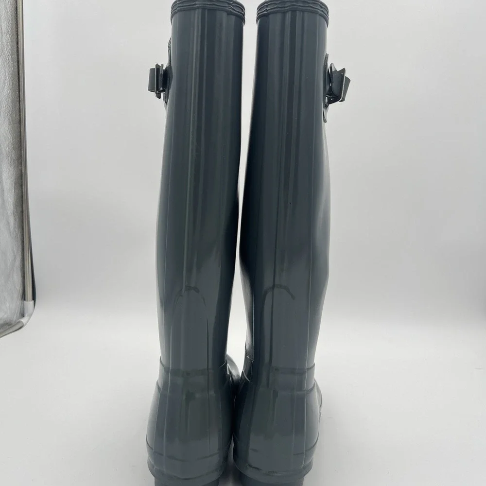Hunter Original Tall Womens Size 5 Navy Classic Outdoor Waterproof Rain Boots